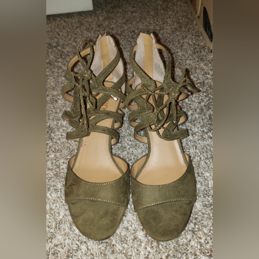 Franco Sarto Gladiator Wedges